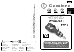 Preview for 1 page of Cembre TC04 Operation And Maintenance Manual