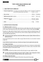 Preview for 6 page of Cembre TC050 Operation And Maintenance Manual