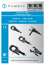 Cembre TC050Y-KV Operation And Maintenance Manual preview