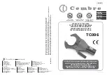 Cembre TC096 Operation And Maintenance Manual preview