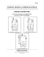 Cemline Corporation EHB Installation And Maintenance Manual preview