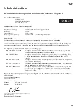 Preview for 29 page of CEMO CEMbox 250 l Operating Instructions Manual