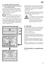 Preview for 77 page of CEMO DT-Mobil Easy 125l Operating Instructions Manual