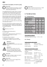 Preview for 20 page of CEMO KS-Mobil 400l Operating Instructions Manual