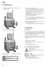 Preview for 22 page of CEMO KS-Mobil 400l Operating Instructions Manual