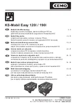 Preview for 1 page of CEMO KS-Mobil Easy 120 l Manual