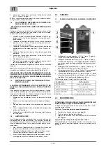 Preview for 14 page of CEMONT COLT 130G Safety Instruction For Use And Maintenance