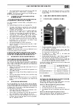 Preview for 17 page of CEMONT COLT 130G Safety Instruction For Use And Maintenance