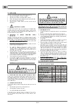 Preview for 28 page of CEMONT FAST 10 Safety Instruction For Use And Maintenance