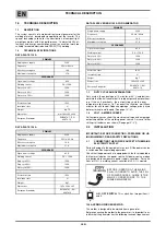 Preview for 4 page of CEMONT PUMA S 1400 Safety Instruction For Use And Maintenance