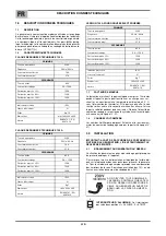 Preview for 8 page of CEMONT PUMA S 1400 Safety Instruction For Use And Maintenance