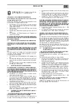 Preview for 21 page of CEMONT PUMA S 1400 Safety Instruction For Use And Maintenance