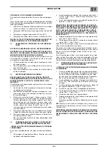 Preview for 29 page of CEMONT PUMA S 1400 Safety Instruction For Use And Maintenance