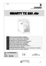 CEMONT SMARTY TX 220 Alu Safety Instructions For Operation And Maintenance preview