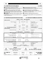 Предварительный просмотр 77 страницы CEMONT SMARTY TX 220 Alu Safety Instructions For Operation And Maintenance