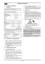 Preview for 4 page of CEMONT TF 300 Use And Maintenance