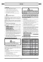 Preview for 28 page of CEMONT VELOX 1200T CD.2 Safety Instruction For Use And Maintenance