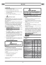 Preview for 33 page of CEMONT VELOX 1200T CD.2 Safety Instruction For Use And Maintenance