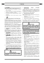 Preview for 66 page of CEMONT VELOX 1200T CD.2 Safety Instruction For Use And Maintenance