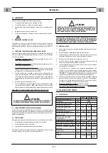 Preview for 11 page of CEMONT VELOX 220.2 Safety Instruction For Use And Maintenance