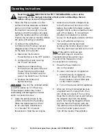 Preview for 8 page of CEN-TECH 200 watt continuous Owner'S Manual & Safety Instructions