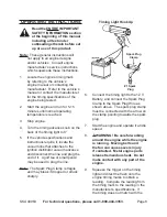 Preview for 8 page of CEN-TECH 40963 Set Up And Operating Instructions Manual