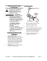 Preview for 12 page of CEN-TECH 40963 Set Up And Operating Instructions Manual