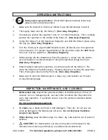 Preview for 6 page of CEN-TECH 54949 Operating Instructions Manual