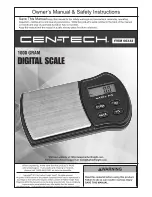 CEN-TECH 60332 Owner'S Manual & Safety Instructions предпросмотр