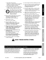 Preview for 5 page of CEN-TECH 60653 Owner'S Manual & Safety Instructions