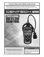 CEN-TECH 60794 Owner'S Manual & Safety Instructions preview