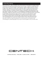 Preview for 8 page of CEN-TECH 61945 Owner'S Manual & Safety Instructions