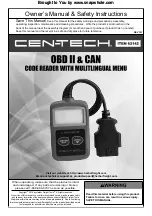 CEN-TECH 62142 Owner'S Manual & Safety Instructions preview