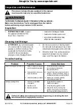 Preview for 15 page of CEN-TECH 62142 Owner'S Manual & Safety Instructions