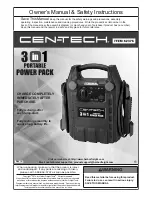 CEN-TECH 62306 Owner'S Manual & Safety Instructions preview