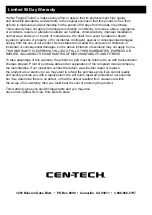 Preview for 8 page of CEN-TECH 64867 Owner'S Manual