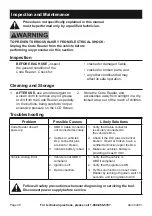 Preview for 38 page of CEN-TECH 64981 Owner'S Manual & Safety Instructions