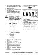 Preview for 2 page of CEN-TECH 66400 Instructions And Precautions