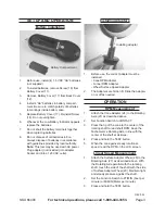 Preview for 3 page of CEN-TECH 66400 Instructions And Precautions