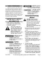 Preview for 2 page of CEN-TECH 66550 Set Up And Operating Instructions Manual