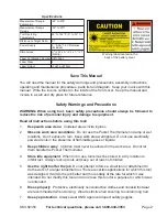 Preview for 2 page of CEN-TECH 92350 Assembly And Operating Instructions