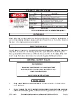 Preview for 2 page of CEN-TECH 92801 Operating Instructions Manual