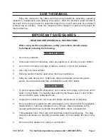 Preview for 2 page of CEN-TECH 96823 Operation Instructions Manual