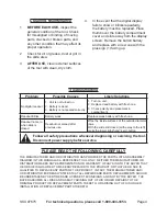 Preview for 4 page of CEN-TECH 97675 Set Up And Operating Instructions Manual