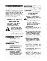 Preview for 2 page of CEN-TECH 99969 Set Up And Operating Instructions Manual