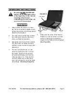 Preview for 5 page of CEN-TECH 99969 Set Up And Operating Instructions Manual