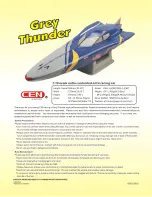 Предварительный просмотр 1 страницы Cen Grey thunder Assembly Instructions Manual