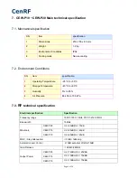 Preview for 9 page of CenRF CEW-P10 User Manual