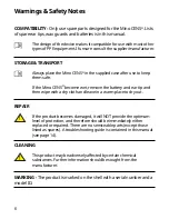 Предварительный просмотр 6 страницы CENS MINO User Manual