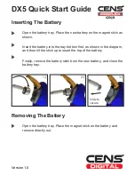 Preview for 1 page of CENS PROFLEX DX5 Quick Start Manuals